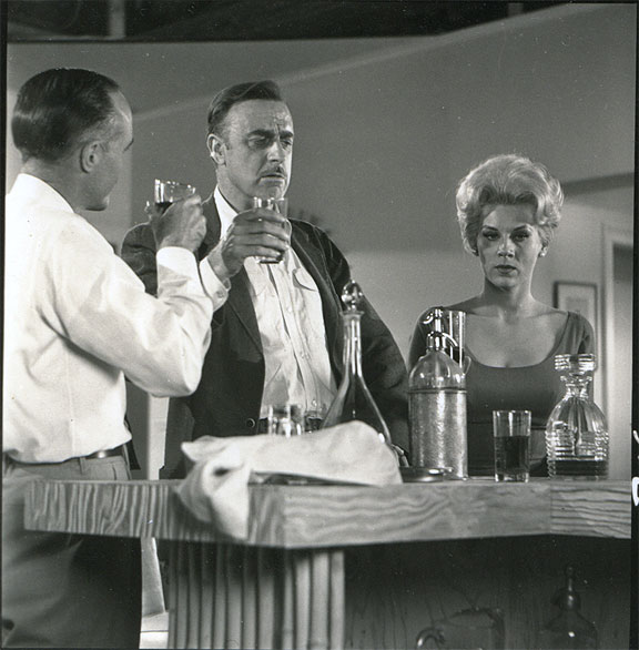 ... Dehner, standing at a prop ...