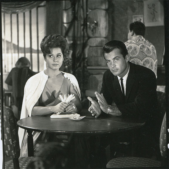 prop bar having a drink with gr...